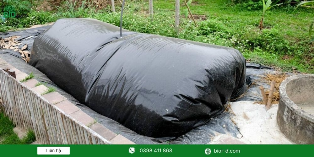 Hầm biogas thực tế